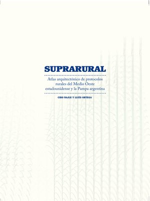 cover image of Suprarural Architecture
